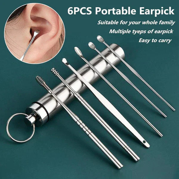 6pcs Ear Wax Cleaning Tool